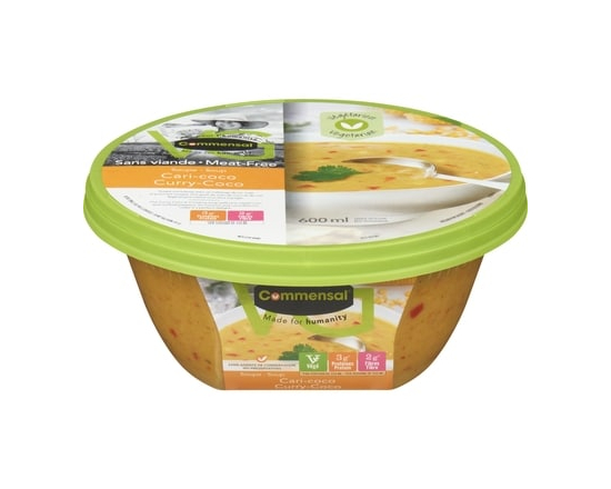 Commensal Soupe Cari-Coco - 600.0 ML