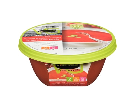 Commensal Potage Tomates et Poivrons Rouges - 600.0 ML