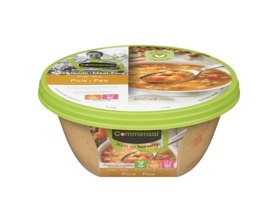 Commensal Soupe Pois - 600.0 ML