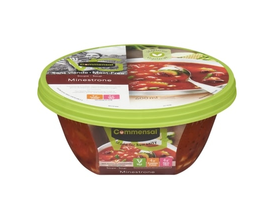 Commensal Soupe Minestrone - 600.0 ML