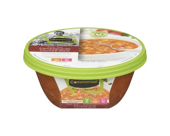 Commensal Commensal soupe style campagnard - 600.0 ML