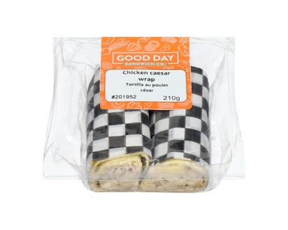 Good Day Sandwich Co. Chicken Caesar Wrap - 210.0 G