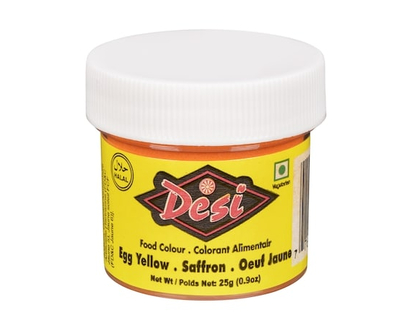 Desi Food Colour Egg Yellow - 25.0 G