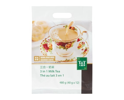 T&T 3 in 1 Milk Tea - 480.0 G