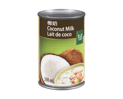 T&T Coconut Milk - 398.0 ML