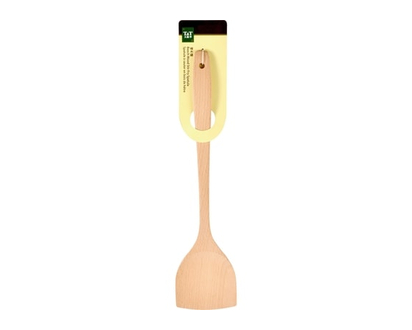Beech Wood Spatula - 1.0 EA