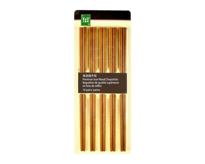 Iron Wood Chopsticks, 5-Pair - 1.0 EA