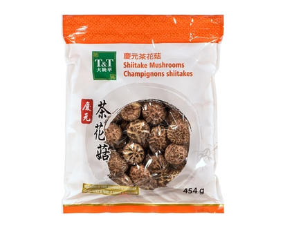 T&T Shiitake Mushrooms - 454.0 G