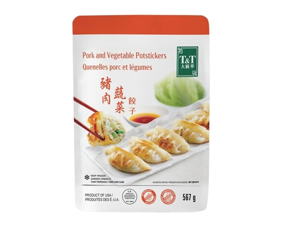 T&T Pork and Vegetable Potstickers - 567.0 G