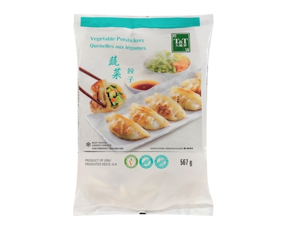 T&T Vegetable Potstickers - 567.0 G