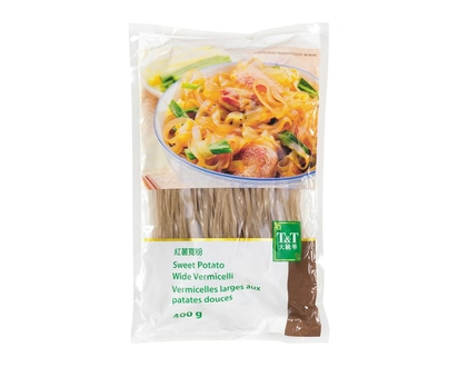 T&T Sweet Potato Vermicelli, Wide - 400.0 G