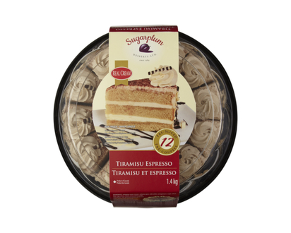 Tiramisu Torte - 1.4 KG