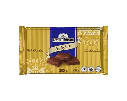 Waterbridge Belgian Milk Chocolate - 300.0 G