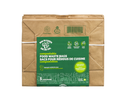 Bag to Earth Food Waste Bag, Large - 5.0 EA