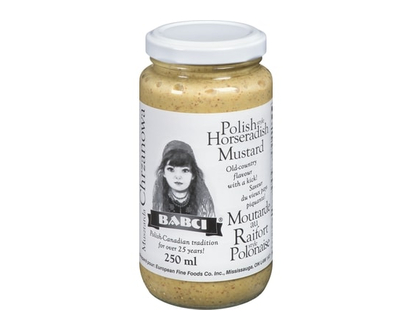 Babci Polish Style Horseradish Mustard - 250.0 ML