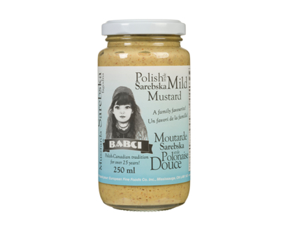 Babci Mustard Polish Style Sarebska Mild - 250.0 ML
