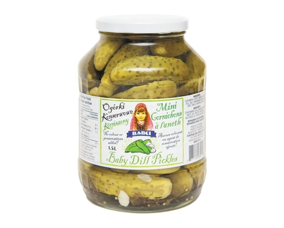 Babci Dill Pickles Sweet Peppers - 1500 ML