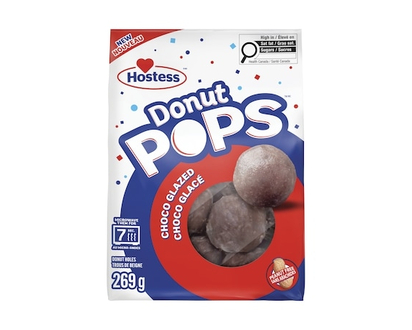 Hostess Donut Pops Donut Holes Choco Glazed - 269.0 G