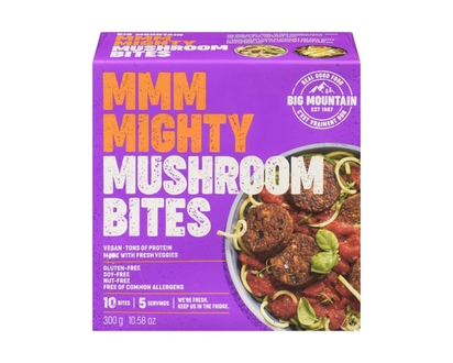 Big Mountain Mighty Mushroom Bites - 300.0 G