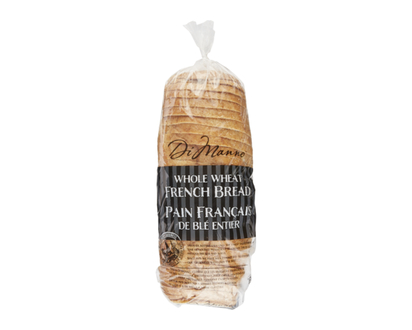 Villa Di Manno Whole Wheat French Bread, Sliced - 620.0 G