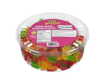 Jus' Better Gummy Bears - 550.0 G