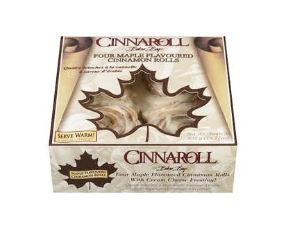 Baker Boys Maple Cinnamon Rolls, 4 Pack - 532.0 G