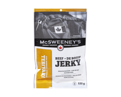 McSweeneys Beef Jerky, Teriyaki - 125.0 G