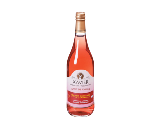 POM Jus naturel pétillant pomme et canneberge Xavier - 750.0 ML