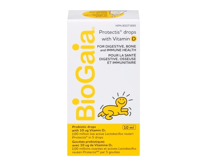 Biogaia Protectis Probiotic Drops With 10 Âµg Vitamin Dâ‚ƒ - 10.0 ML