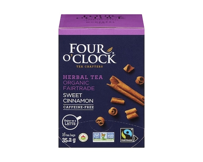 Four O’Clock Tisane biologique équitable douce cannelle - 16.0 G