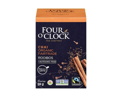 Four O’Clock Thé chai rooïbos sans caféine - 32.0 G