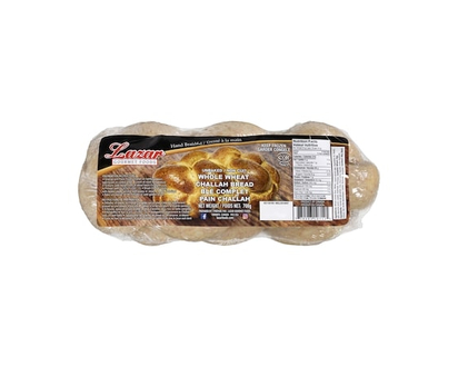 Lazar Kosher Whole Wheat Challah R - 708.0 G