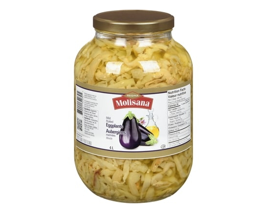 Aubergines A L'Huile Douce - 4.0 L
