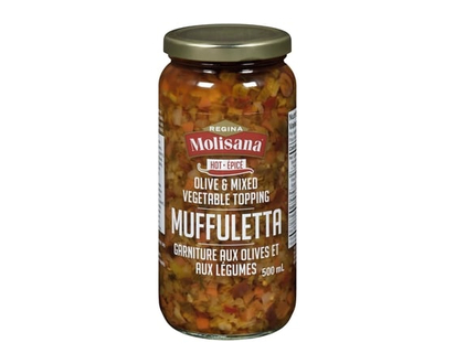 Molisana Tapenade Muffuletta Hot - 500.0 ML