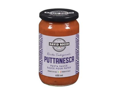 David Rocco Pasta Sauce Puttanesca - 650.0 ML