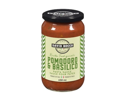 David Rocco Pasta Sauce Pomodoro & Basilico - 650.0 ML