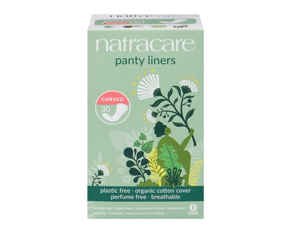 Natracare Panty Liners Curved - 30.0 EA