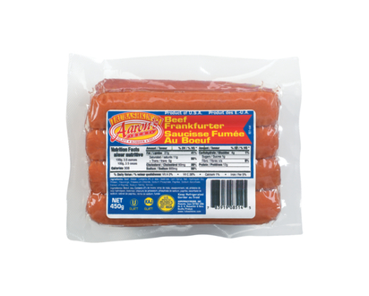 Aaron's Best Kosher Beef Dinner Franks - 450.0 G