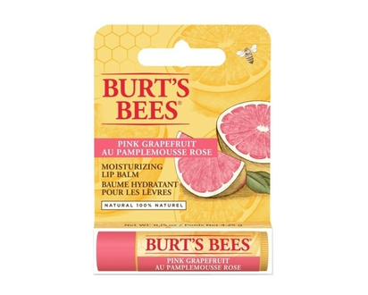 Burt's Bees 100% Natural Origin Moisturizing Lip Balm, Pink Grapefruit - 4.0 G