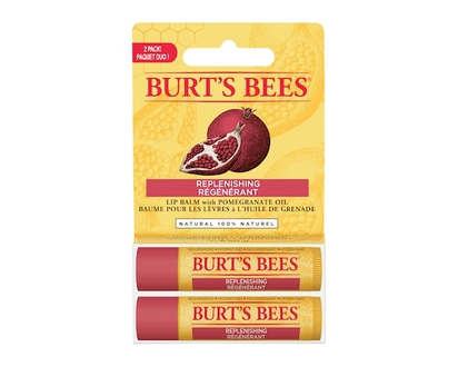 Burt's Bees 100% Natural Origin Moisturizing Lip Balm, Pomegranate - 9.0 G