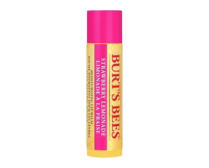 Burt's Bees 100% Natural Origin Moisturizing Lip Balm, Strawberry Lemonade Lip Balm - 4 G