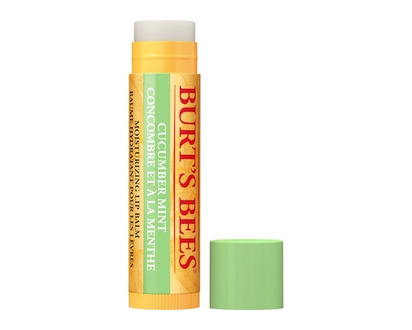 Burt's Bees 100% Natural Origin Moisturizing Lip Balm, Cucumber Mint - 4.25 G