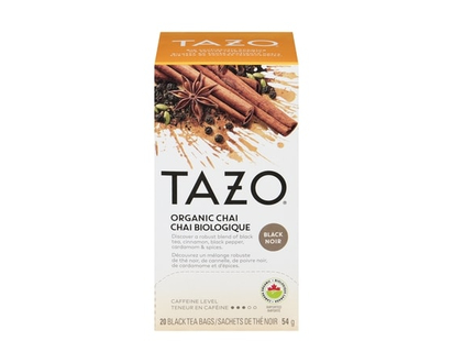 Tazo Thé noir chai biologique - 20 CHA