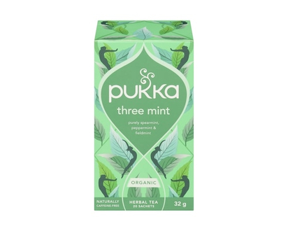 Herbal Tea Three Mint Organic - 20.0 EA