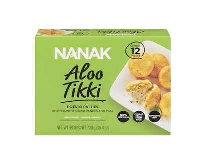 Nanak Potato Patties Aloo Tikki - 720.0 G