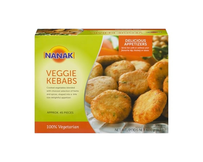 Nanak Veggie Kebab - 600.0 G