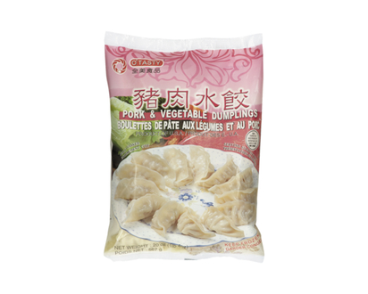 O'Tasty Pork & Vegetable Dumplings - 567.0 G