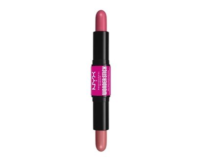 Nyx Wonder Blush, Cream Blush Duo, Infused with hyaluronic acid LIGHT PEACH AND BABY PINK - 1.0 EA