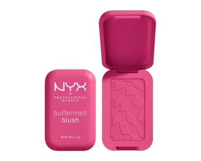 Nyx Buttermelt Blush, Buttery Soft Powder Blush Butta With Time - 1.0 EA