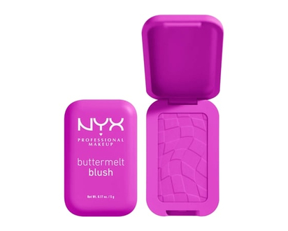 Nyx Buttermelt Blush, Buttery Soft Powder Blush All The Butta - 1.0 EA